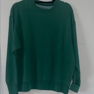 American Eagle Outfitters Deep Green Crewneck Sweater